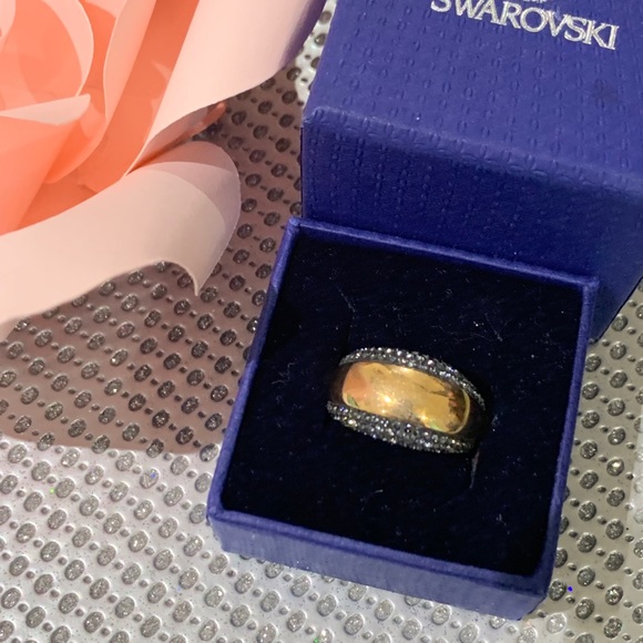 Swarovski rose gold ring - Picture 2 of 3